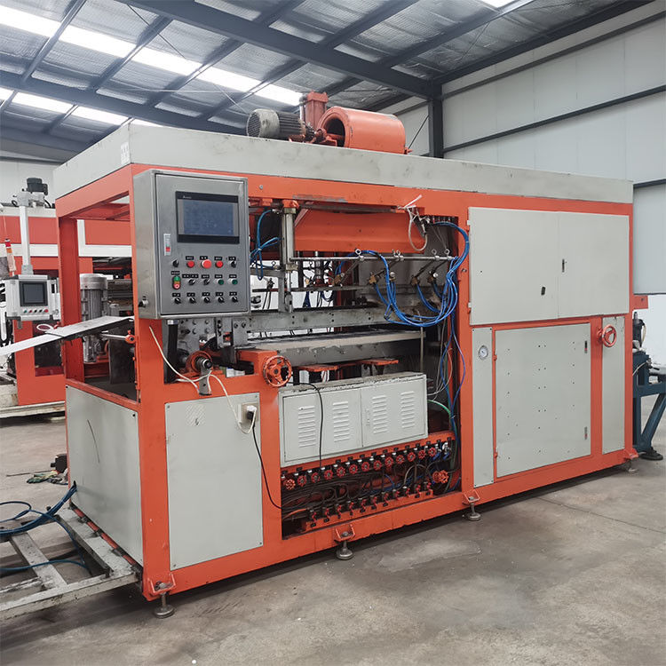 Used Automatic Blister Plastic Vacuum Forming Machine To Make ...