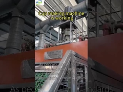 High efficiency and high output plastic thermoforming machine