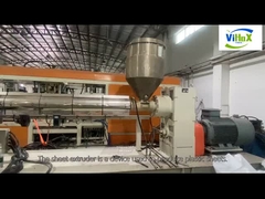 Sheet extruders are widely used in industries such as packaging, construction, and electronics to pr