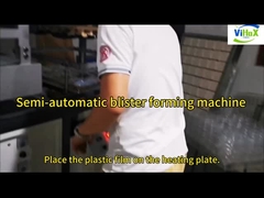 Semi-automatic blister forming machine