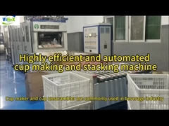 Used full automatic plastic thermoforming machine plastic cup making machine