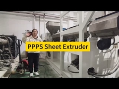 High production efficiency and easy operation plastic extruder machine