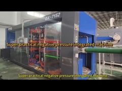 Simple operation, one-button start, easy to use plastic thermoforming machine