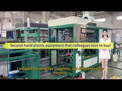 Used Energy saving and high speed plastic vacuumfoeming machine 