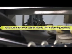 Fully Automatic Four-station Plastic Thermoforming Machine