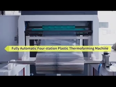 Fully Automatic Four-station Plastic Thermoforming Machine