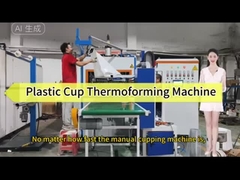 Fully automatic one time plastic cup making machine