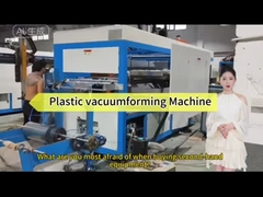 Fully automatic plastic vacuum forming machine