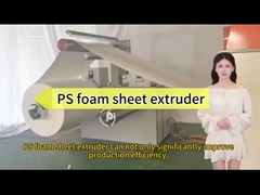 High efficiency and energy saving ps foam sheet extruder machine