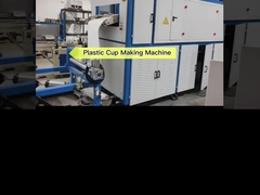 disposable plastic tea cup thermoforming machine