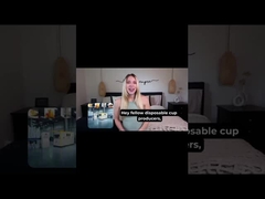 Fully automatic plastic coffee cup making machine 