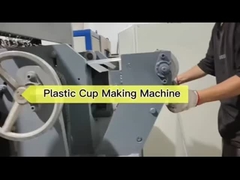 Cost-effective plastic cup making machine