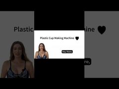 Lifetime technical support Plastic cup making machine 