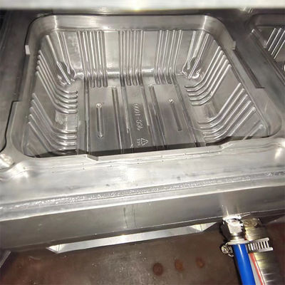 Plastic Fruit Box Thermoforming Mold For Positive Negative Pressure Four Stations Machine