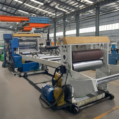 Electric Heating System Plastic Single Screw Extruder with PLC and Customized Extrusion Head