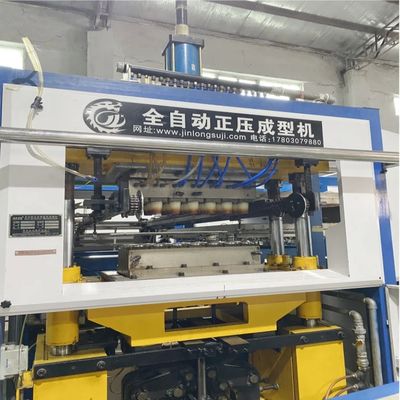 Electric Water Cooling Plastic Thermoforming Machine with PLC Control for PET Packaging