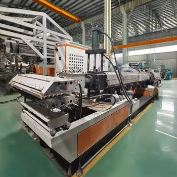Water-Cooled Plastic Extrusion Machine for Maximum Production Output 33 1 Screw Length