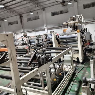 PLC Controlled Plastic Extrusion Machine with Customized Screw Design and Extrusion Die