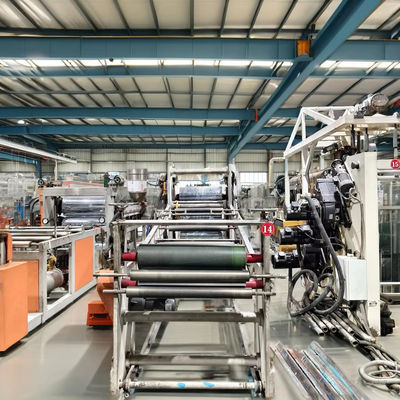 Continuous Plastic Extrusion Machine Water-cooling System Single Screw Extruder