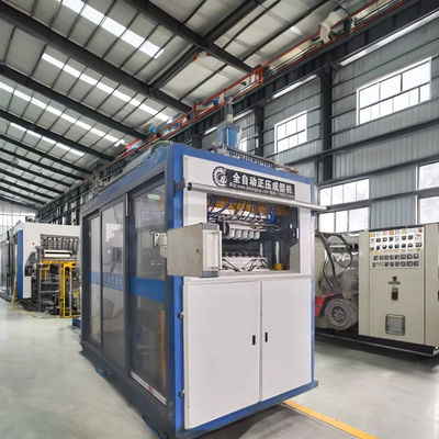Fully Automatic Plastic Thermoforming Machine Electric Heating PP Thermoforming Machine