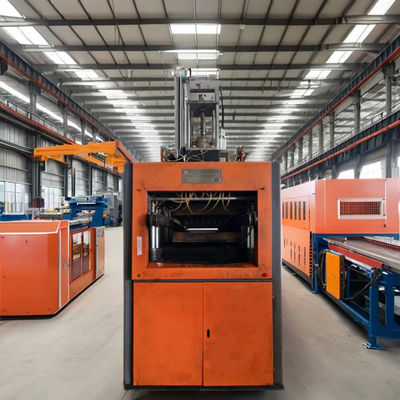 11KW PLC Controlled Artificial Material Forming Apparatus 750x430mm Forming Area 5000kg Capacity