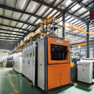 420mm Max Forming Depth Plastic Thermoforming Machine with PLC Control Electric Heating 5000kg