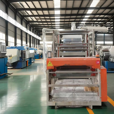 Continuous Plastic Extruder Machine with Water Cooling System and 380V Power Supply