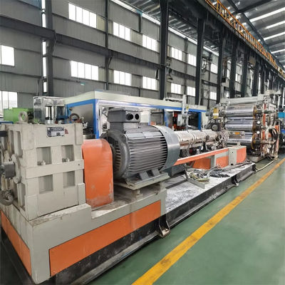 Water Cooled High Throughput Plastic Extrusion Machine with Customized Screw Design