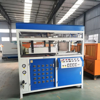 Lunch Box PS Vacuum Forming Machine with 180mm Forming Depth