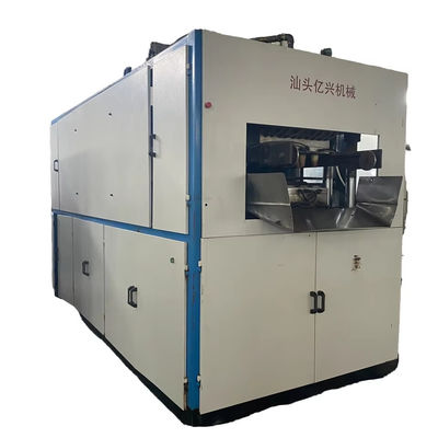 8000kg Plastic Juice Cup Making Machine with 11KW Heating Power and 730*420mm Forming Area