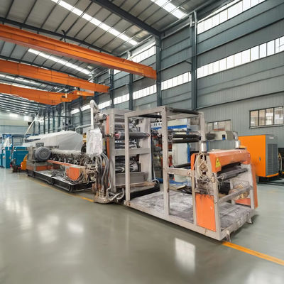 Used High production efficiency and lifetime after-sales service pp plastic sheet extruder plastic extruders