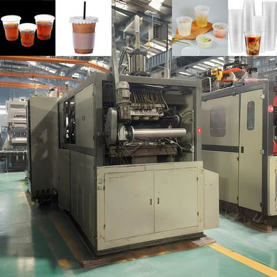 Used fully automatic food grade PP material disposable plastic cup making machine Plastic thermoforming machine