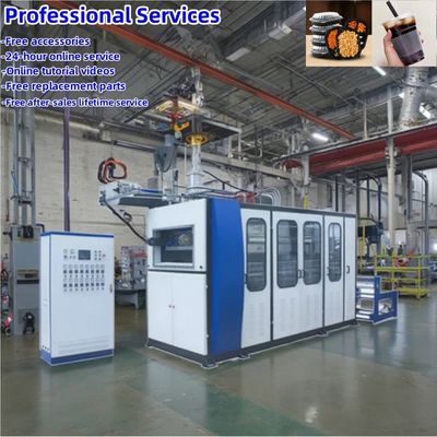 Used Plastic Transparent Disposable Cup Making Machine