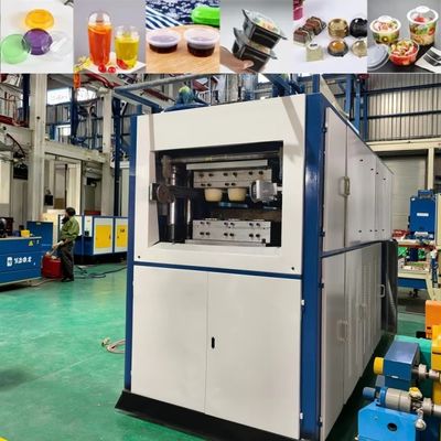 Used High-Speed Automatic plastic cup maker machine Gas Consumption 4200-5000L/min Free After-sales Lifetime Service