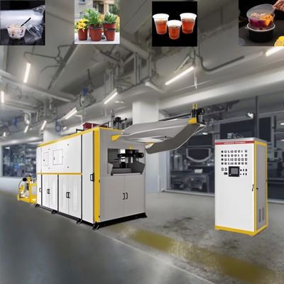 High speed Plastic cup Thermoforming Machine disposable plastic glass making machine