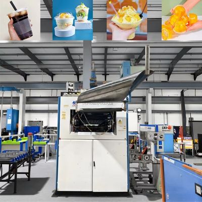 Fully automatic disposable plates and cups making machine