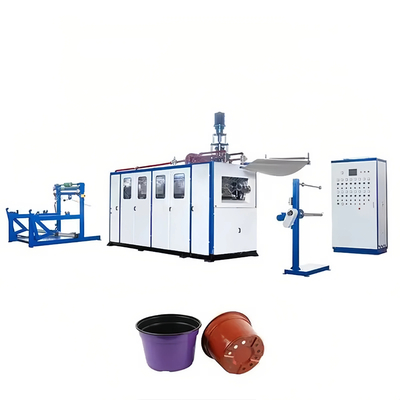 PLC-Controlled Plastic Thermoforming Machine for Disposable Cups